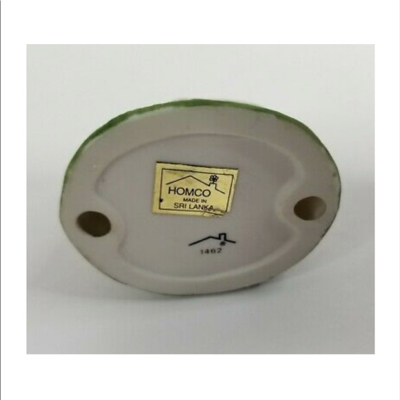 Vintage HOMCO Home Interior 1462 & 1426 Picnic Bears Porcelain Figurines - Picture 6 of 10